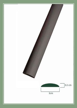 تصویر تسمه 3 سانت گرد گردويی تيره 5208